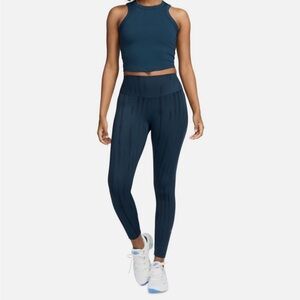 Nike One Dri Fit navy leggings